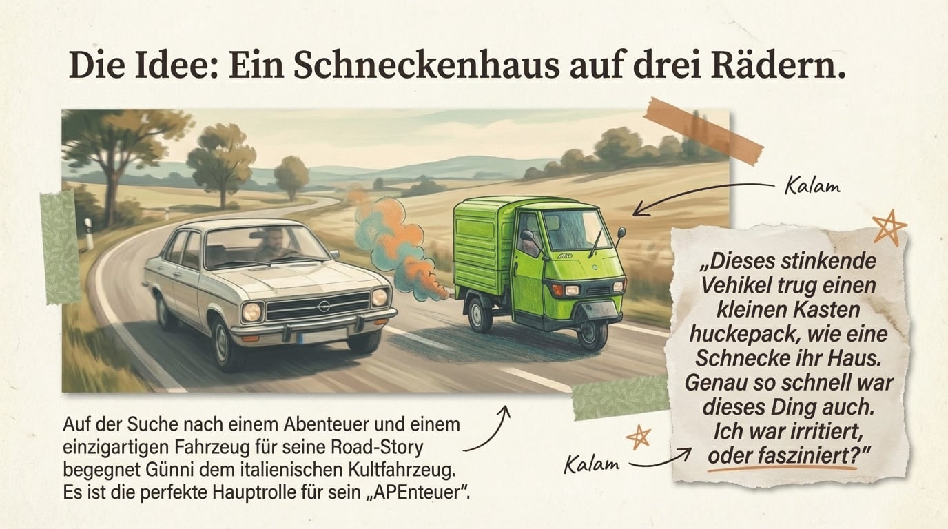 Drei Räder im Zweitakt