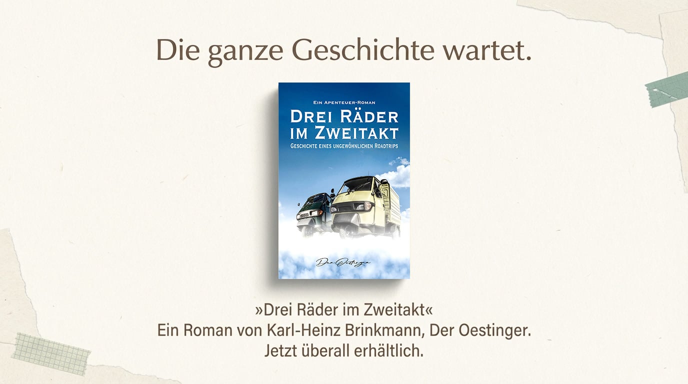 Drei Räder im Zweitakt