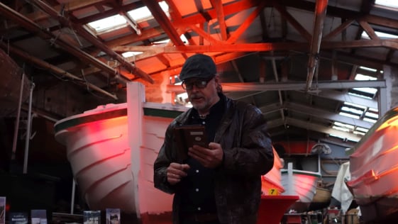 Karl-Heinz Brinkmann - Der Oestinger: Pop-up-Lesung - immer und überall!